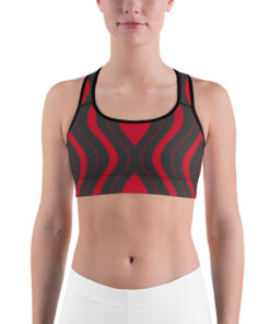 Ultra Signal Women's Racerback Sports Bra Red